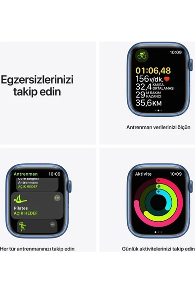 DEANB Fsw-026 Nfc Full Touch 45mm Ip68 Su Geçirmez Samsung Apple Android Ios Uyumlu Akıllı Saat - 5