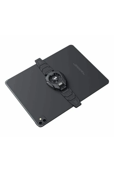 DEANB DL-5 Tablet Telefon Soğutucu Sessiz 7500rpm Lcd Gösterge RGB Işık Radyatör 2,2/12,9inch - Resim 4