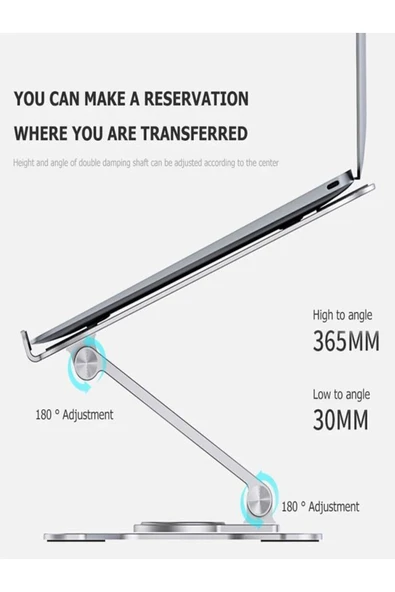 DEANB Mekanizmalı 12.9 Inç Ayarlanabilir Metal Ipad, Tablet Ve Telefon Tutucu - Dayanıklı Ve Güçlü Stand - 6