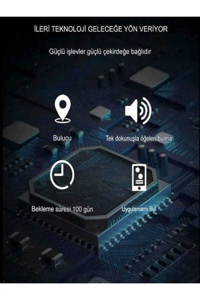 DEANB Find My Mfi Sertifika Kablosuz Akıllı Takip Cihazı Iphone Uyumlu Anahtarlık Özellikli Airtag - 4