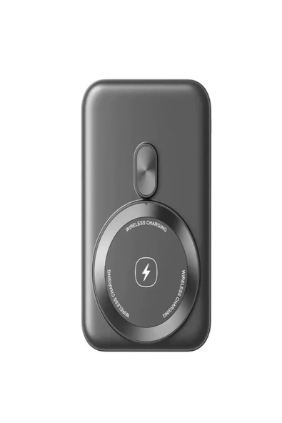 DEANB 10000mAh 22.5W Hızlı Şarjlı Type-C ve USB Girişli Wireless Kablosuz Magsafe Powerbank - 1