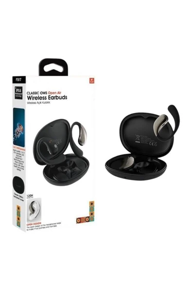DEANB FB017 IPX4 Su Geçirmez 500mAh OWS Open Hair HD Stereo Wireless 5.4 Bluetooth Açık Kablosuz Kulaklık - 1