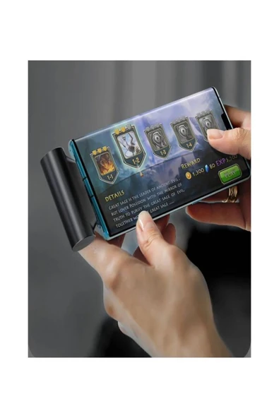 çelikwork inspiring technology Pw71 5000mah Taşınabilir Powerbank Standlı - Lightning Girişli Iphone Şarj Aleti, Mini Boy - Resim 5