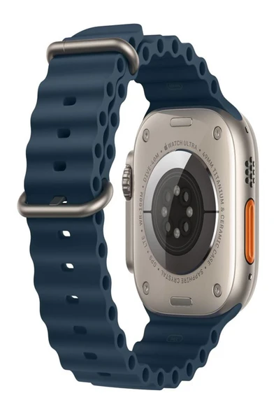 DEANB FSW27 IP68 Su Geçirmez iPhone Android Uyum GPS Süper Amoled NFC 2.04/49mm Titanyum Kasa Akıllı Saat - 3
