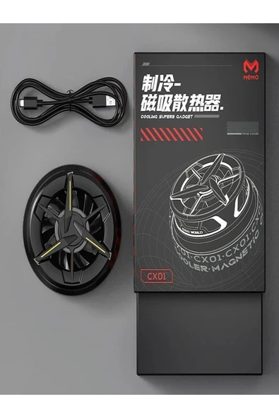 DEANB RGB ışık manyetik Radyatör telefon taşınabilir CX01 Yayın Pupg Oyun Game Alüminyum Soğutucu - Resim 7