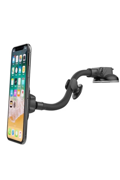 DEANB Fhd07 Neodimyum Manyetik Araç Telefon Tutucu - Universal Yapışkanlı Telefon Standı, Siyah - 1