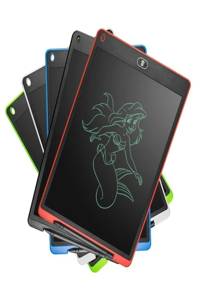 çelikwork inspiring technology Büyük Digital Çok Amaçlı Yazı Tahtası Grafik Çizim Tableti LCD 12" Inc Ekran - 6