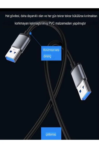 çelikwork inspiring technology FH9 4in1 USB-C HUB Dönüştürücü - 2 USB, 2 Type-C Port, Metalik USB-C Çoklayıcı Plus&Play - Resim 3