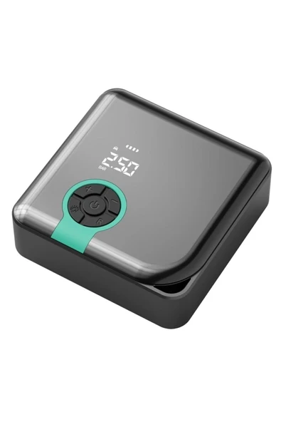 ÇELİKWORK Air Powerbank 4000mah Usb Şarj Edilebilir Akıllı Hava Pompası - Kompresör Led Gösterge Ve Işıklı - 1