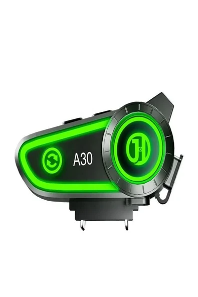 DEANB A030 IP7 Su Geçirmez RGB Wireless İNTERKOM Motor Motosiklet Stereo Kask Kulaklığı - 1