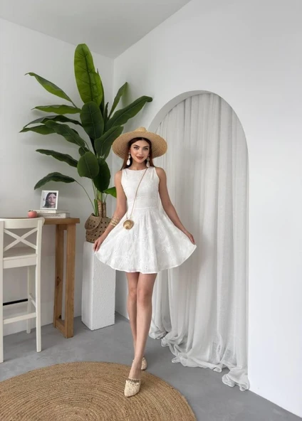 Vess Cep Detaylı Elbise - Resim 6