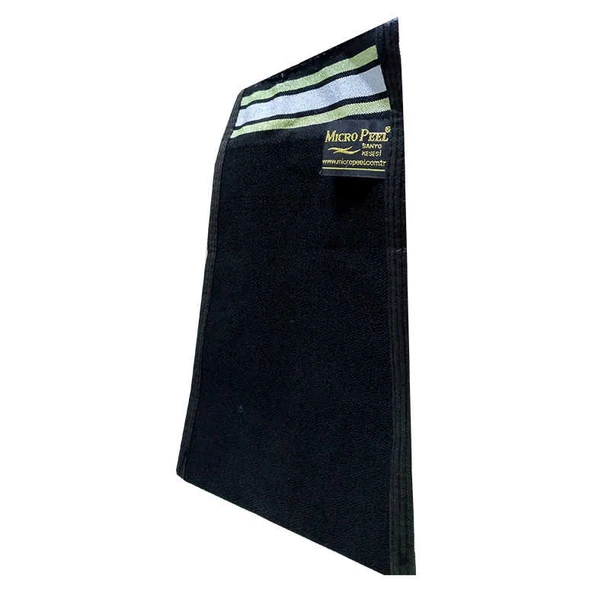 İpek Sırt ve Vücut Kesesi Siyah 17X27 - Resim 2