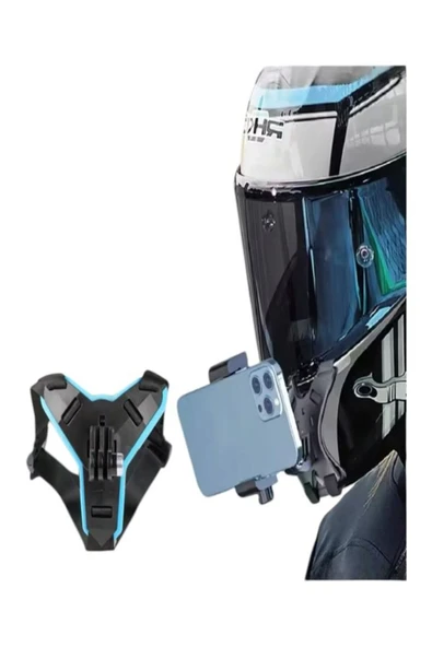 DEANB Motosiklet Telefon - Aksiyon Kamera Tutucu (4.0-6.9 İnç) – Motor Kask Aksesuarı Çene Montaj