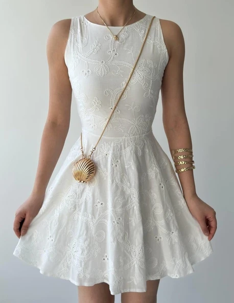 Vess Cep Detaylı Elbise - Resim 2