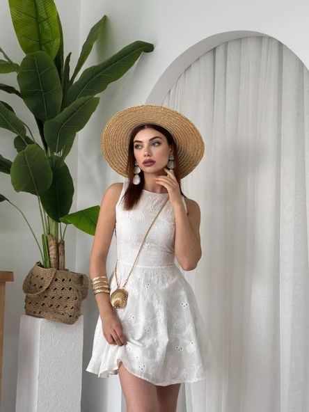 Vess Cep Detaylı Elbise - Resim 7