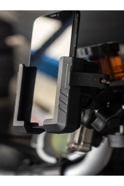 DEANB BST-22 4/6.9 İnç Aluminum Titreşim Engelleyici Ayna Bağlantılı Motosiklet Telefon Navigasyon Tutucu - 4