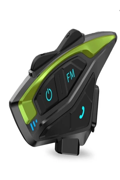 ÇELİKWORK Shark8 Motorcu Kask Kulaklığı 8 Kişi 2km Interkom Gürültü Azaltma Müzik Paylaşımı Rgb Işık Wireless - Resim 8