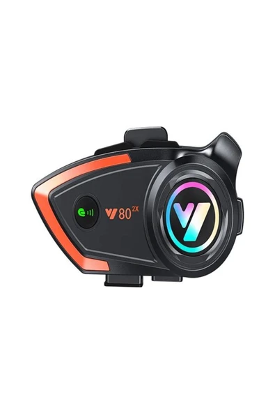 DEANB Y8002x Ip67 Su Geçirmez 2kişi 800metre Blueooth Interkom Motosiklet Kask Kulaklık - 1