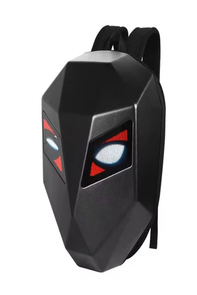 DEANB 36x18x48cm Su Geçirmez Led Gözlü Kask Laptop Motosiklet Scooter Bisiklet MicroFiber Sırt Çantası ürün görseli 1