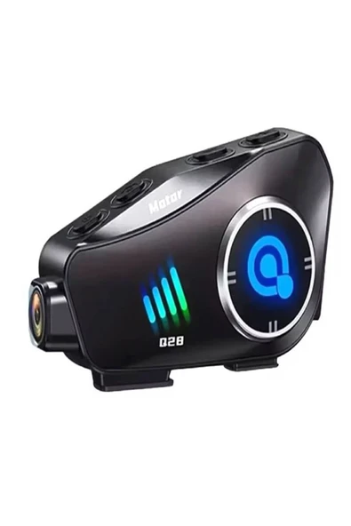 DEANB Q28 1080P 30fps HD Kameralı Motosiklet Kask İnterkom – Su Geçirmez, Bluetooth Kulaklık ürün görseli