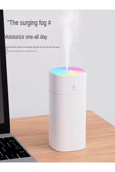 DEANB BHW03 400ml RGB Araç İçi, Ofis ve Ev Mini Hava Nemlendirici - 3