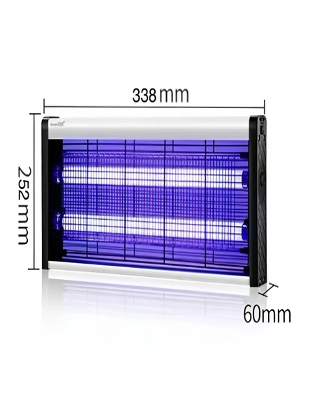 DEANB 8W Çift UVA Işık Elektrikli Sinek Öldürücü A Enerji Haşere Yok Edici Sivrisinek Kovucu Tuzak Lamba - Resim 7
