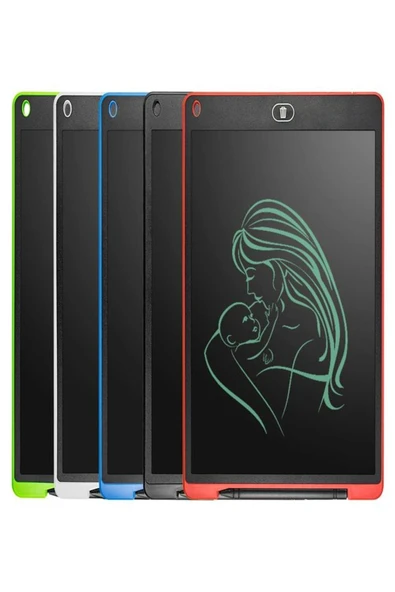 çelikwork inspiring technology Büyük Digital Çok Amaçlı Yazı Tahtası Grafik Çizim Tableti LCD 12" Inc Ekran - 6