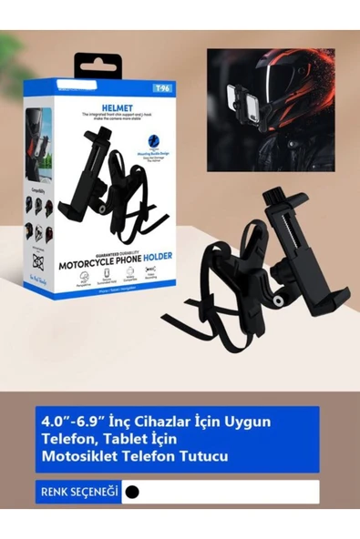 DEANB Motosiklet Telefon - Aksiyon Kamera Tutucu (4.0-6.9 İnç) – Motor Kask Aksesuarı Çene Montaj - 8