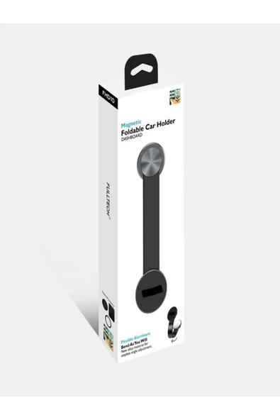 DEANB Fhd10 Araç Içi Mıknatıslı Katlanabilir Tutacak Telefon Tutucu - Oto Aksesuar Tutacağı - 7