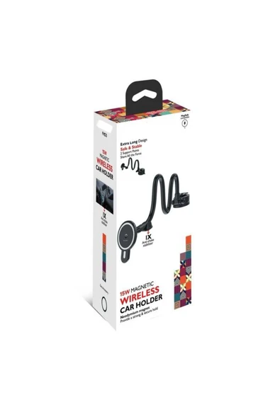 DEANB FHD3 15Watt Magnetic Mıknatıslı Wireless Premium Araçiçi Telefon tutucu - 6