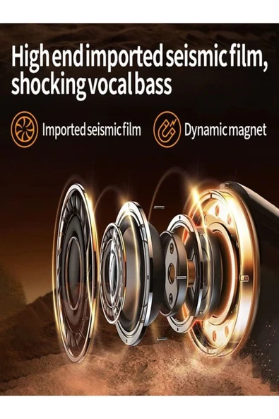 DEANB C050 Ip67 Su Geçirmez Interkom 3d Surround Bas Motosiklet Stereo Bluetooth Kask Kulaklığı - Resim 6