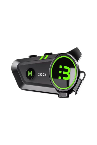 DEANB 2X Kişi İnterkom Bağlantı HD Stereo Motosiklet Kulaklığı Bluetooth Motor Kask Kulaklık Uyumlu - 1