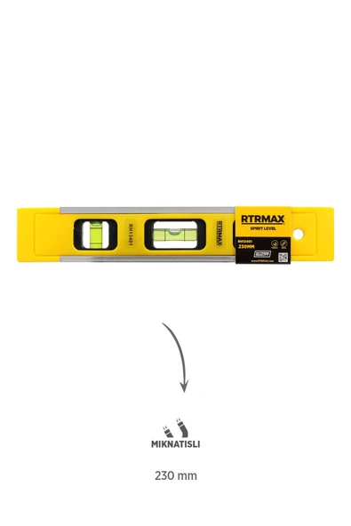 RTM350SET Şarjlı Matkap Çift Akülü 4'lü Set - Uç Tutucu-Mini Su Terazisi-Maket Bıçağı - 3