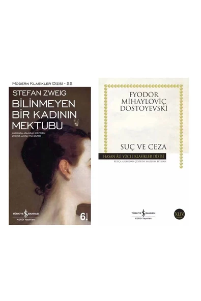Bilinmeyen Bir Kadının Mektubu - Suç ve Ceza Fyodor Mihayloviç Dostoyevski ürün görseli 1
