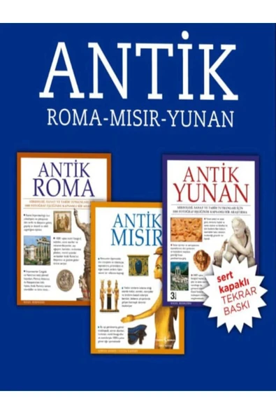 Antik Roma - Antik Mısır - Antik Yunan / Ciltli / 3 Kitap Set - Resim 2