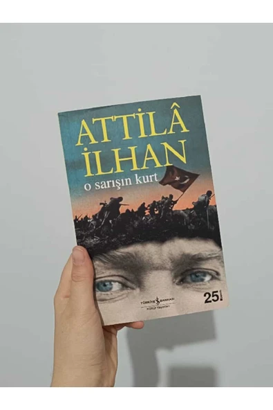 O Sarışın Kurt -  Gazi Paşa -ATİLLA İLHAN- İş Bankası Kültür Yayınları - Resim 2