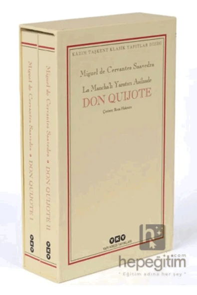 Don Quijote 2 Cilt Takım (KUTULU) - Resim 2