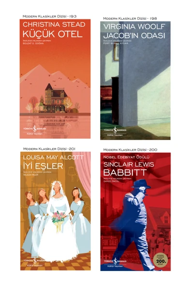 Jacob’in Odası Yazar + Küçük Otel + Iyi Eşler + Babbitt- 4 Kitap Set - Iş Bankası Özel Set Jacob’in ürün görseli 1