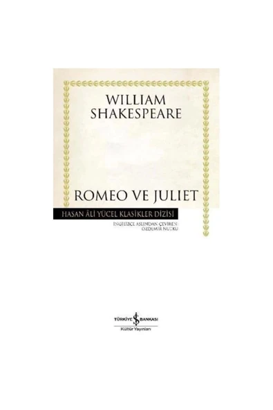 Romeo Ve Juliet (KARTON KAPAK) ürün görseli 1