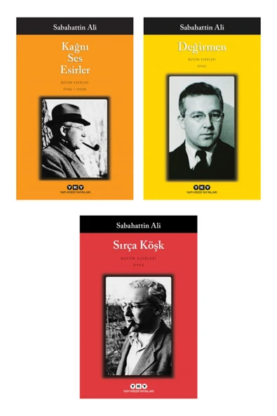 Kağnı Ses Esirler + Değirmen + Sırça Köşk- 3 Kitap Set - Iş Bankası Özel Set Kağnı Ses Esirler Kitab ürün görseli 1