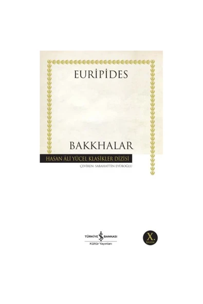 BAKKHALAR HASAN ALİ YÜCEL KLASİKLERİ ürün görseli 1