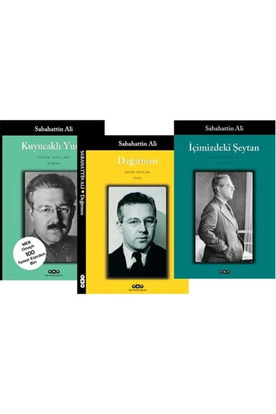 Kuyucaklı Yusuf - Değirmen -içimizdeki Şeytan (sabahattin Ali 3 Kitap Set ) ürün görseli 1