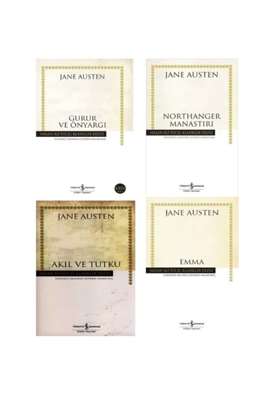 Gurur Ve Önyargı - Akıl Ve Tutku - Emma - Northanger Manastırı TELEFON TUTUCU/ 4 Kitap set ürün görseli 1