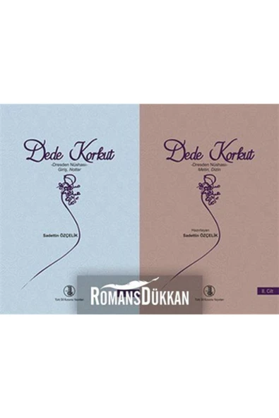 Dede Korkut Dresden Nüshası Giriş Notlar Metin Dizin - 2 Kitap Takım ürün görseli 1