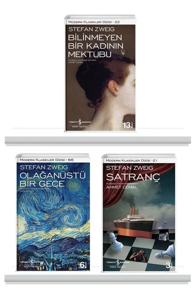 Bilinmeyen Bir Kadının Mektubu- Olağan Üstü Bir Gece- Satranç Set ürün görseli 1