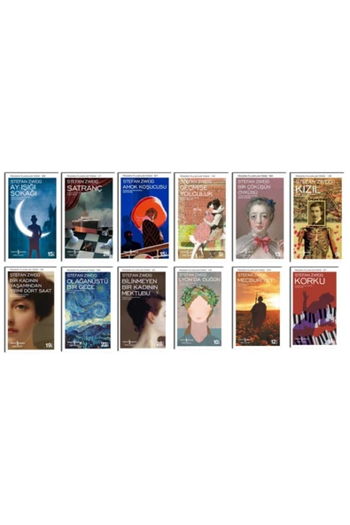 Stefan Zweig 12 Kitap Set ürün görseli 1