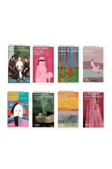 Anton Pavloviç Çehov 8 Kitap Set ürün görseli 1