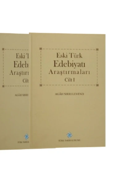 Eski Türk Edebiyatı Araştırmaları / 2 Cilt Takım - Ciltli - Agâh Sırrı Levend - ürün görseli 1