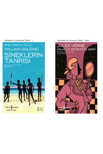Sineklerin Tanrısı - William Golding Ve Wilhelm Storitz’in Sırrı - Jules Verne Ikili Set ürün görseli 1
