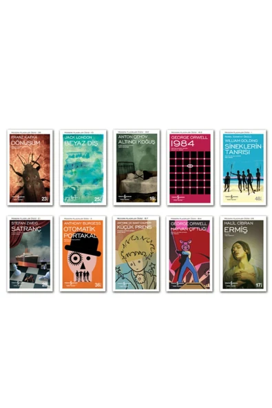 Otomatik Portakal - Satranç - Küçük Prens - 1984 - Dönüşüm Set 10 Kitap Iş Bankası ürün görseli 1